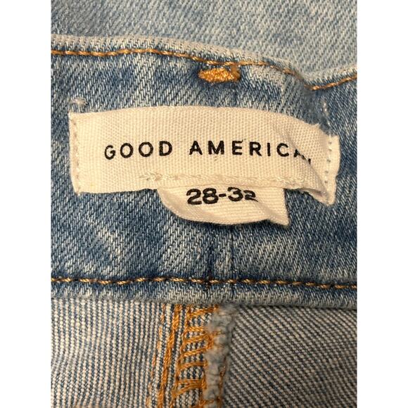 Good American Skinnyish Fit High Rise Jeans Size 28-32 Gap Proof Waistband - Picture 5 of 6